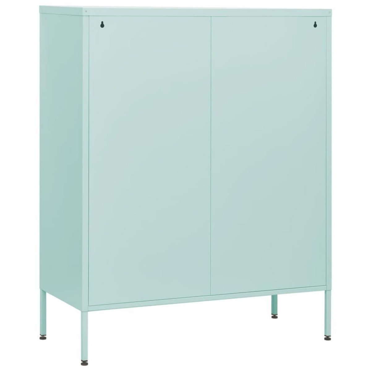 VIDAXL Commode Vert menthe 80x35x101,5 cm Acier