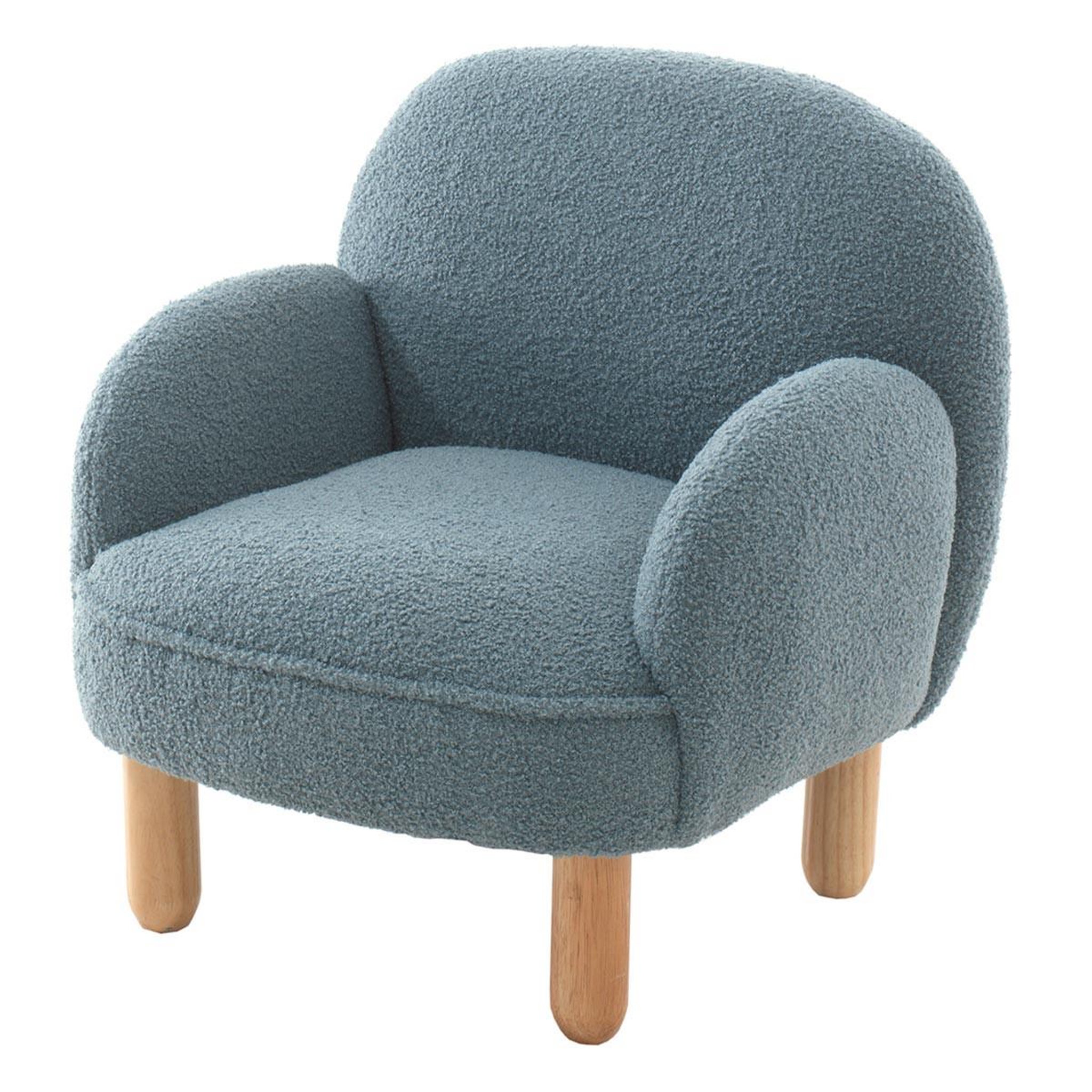 Paris Prix Fauteuil enfant bouclette  rocky  56cm bleu