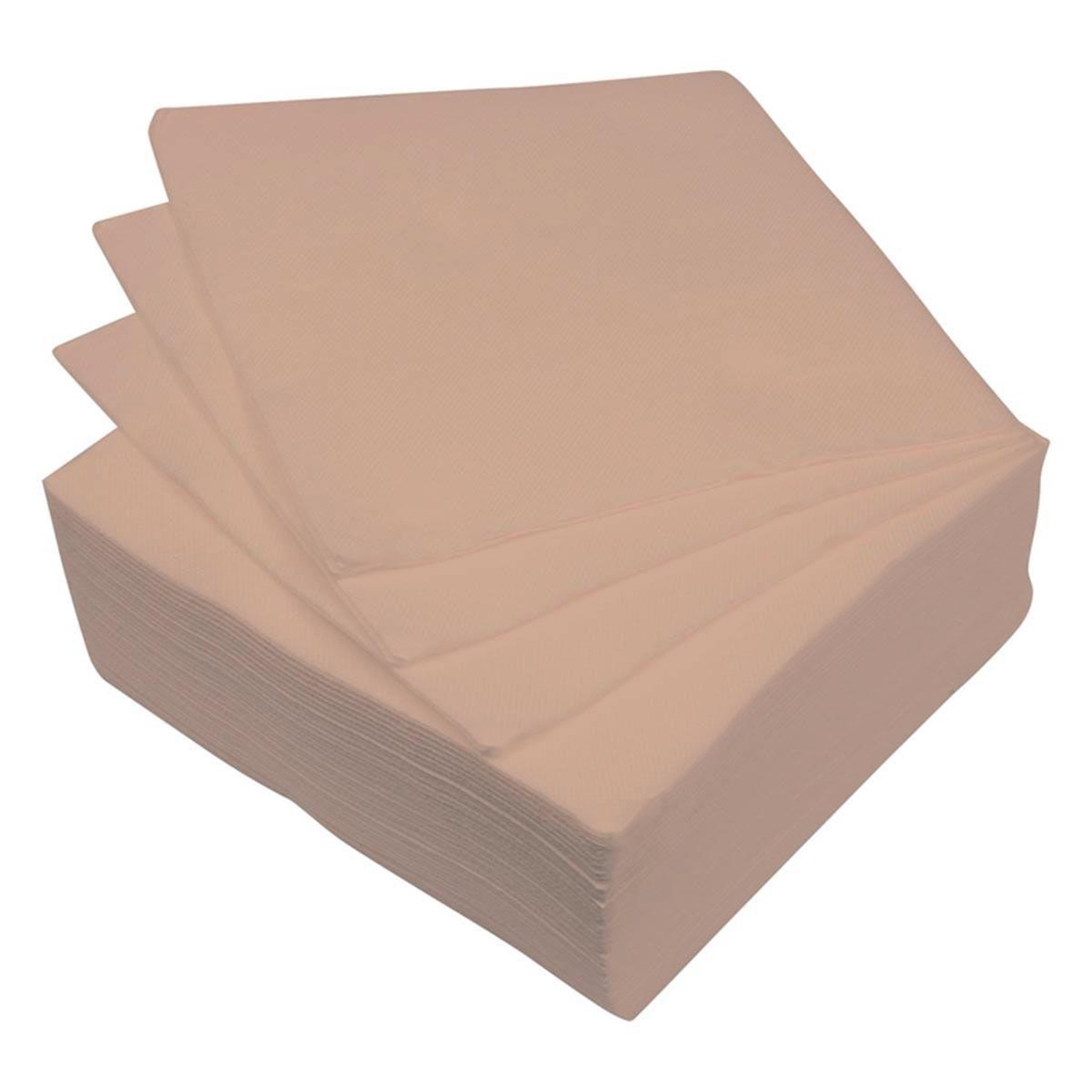 HOMEA Lot de 40 Serviettes en Papier  Vitamine  25x25cm Kraft