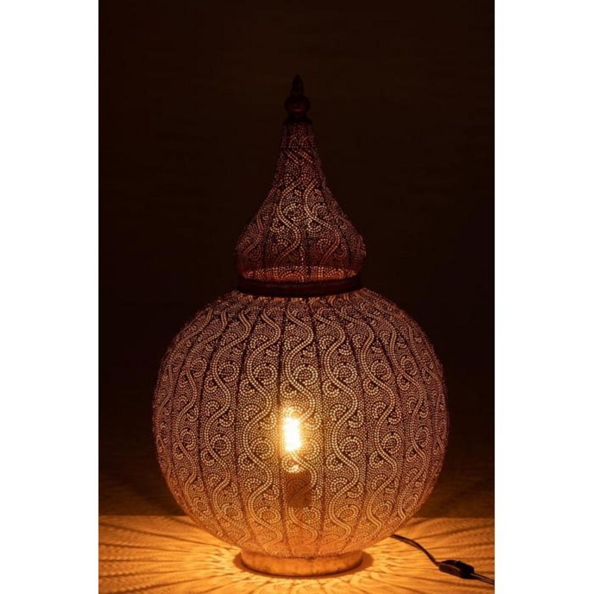 Paris Prix Lampe à Poser en Métal  Aladin  77cm Or