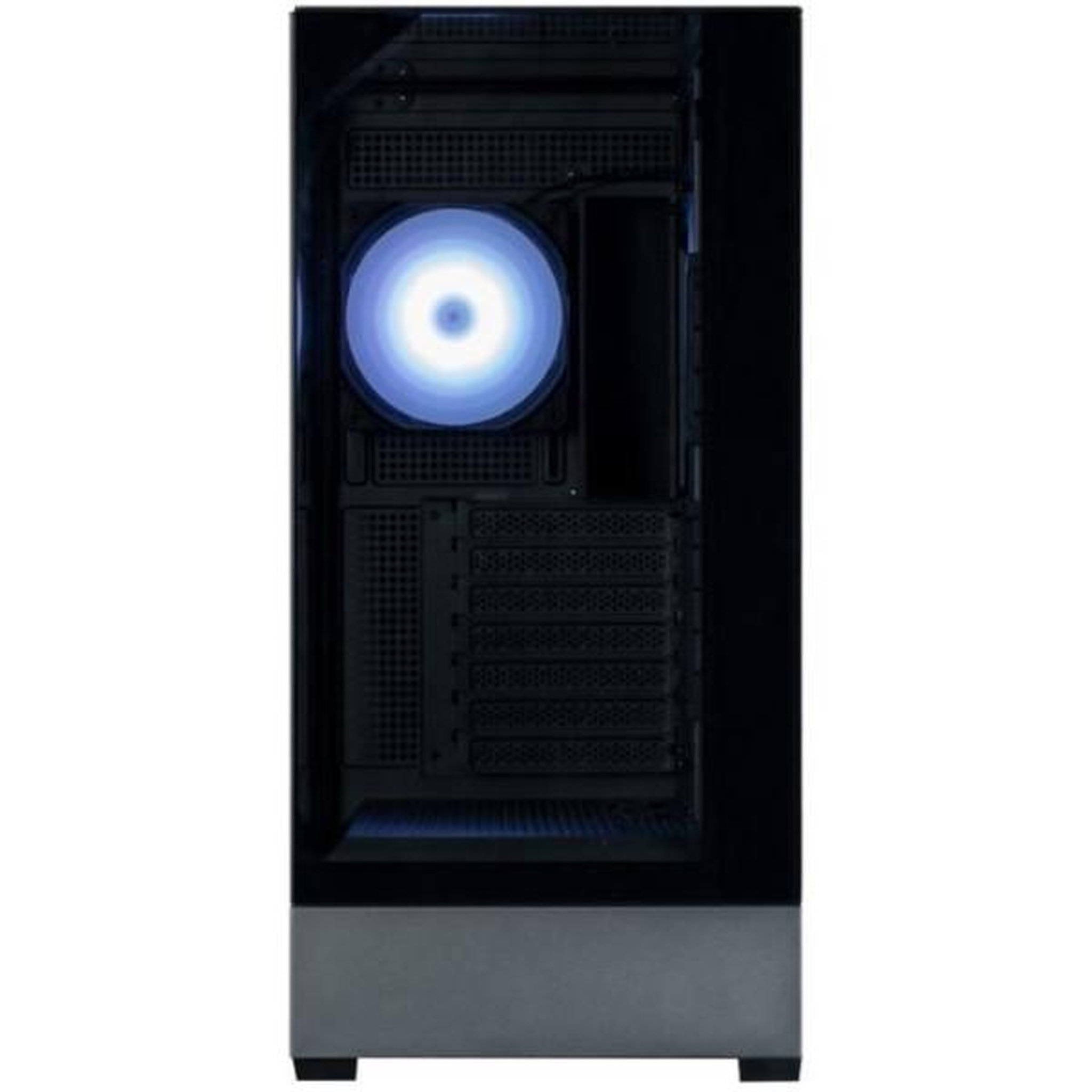 Voir la diapositive 3 : Zalman Boitier sans alimentation - ZALMAN P40 Prism Plus - Moyen tour - Format ATX - Noir