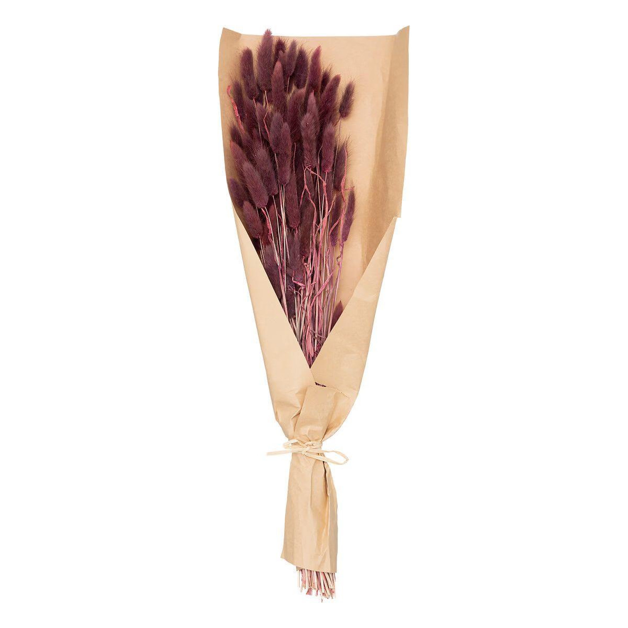 ATMOSPHERA Bouquet de fleurs  queue de lapin  58cm violet