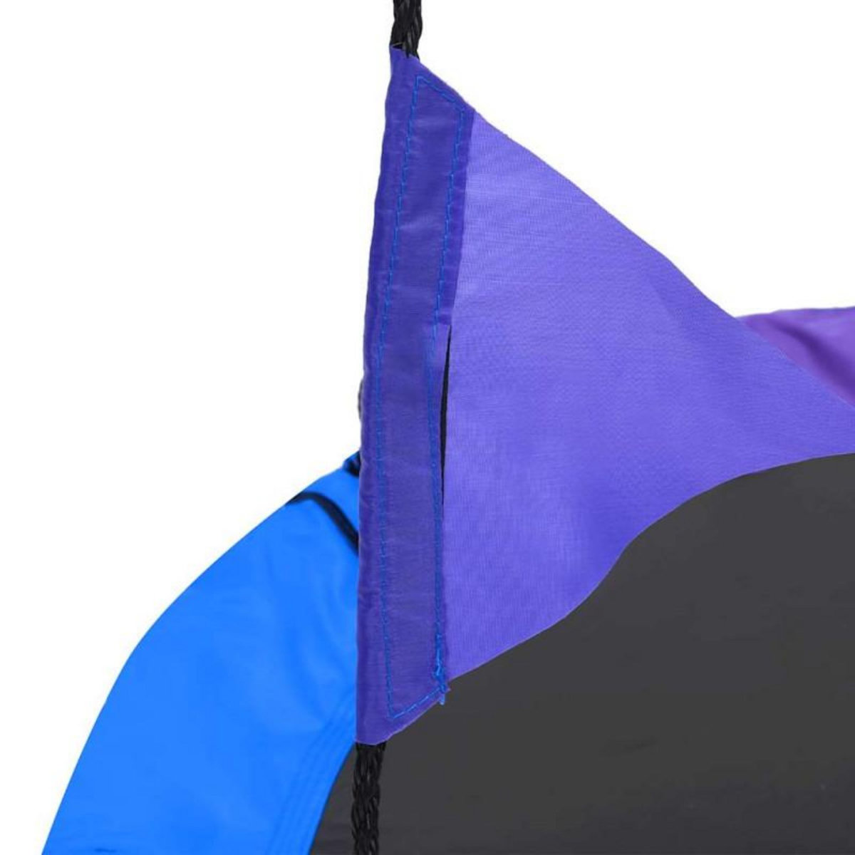 VIDAXL Balançoire arc en ciel avec fanions 100 cm