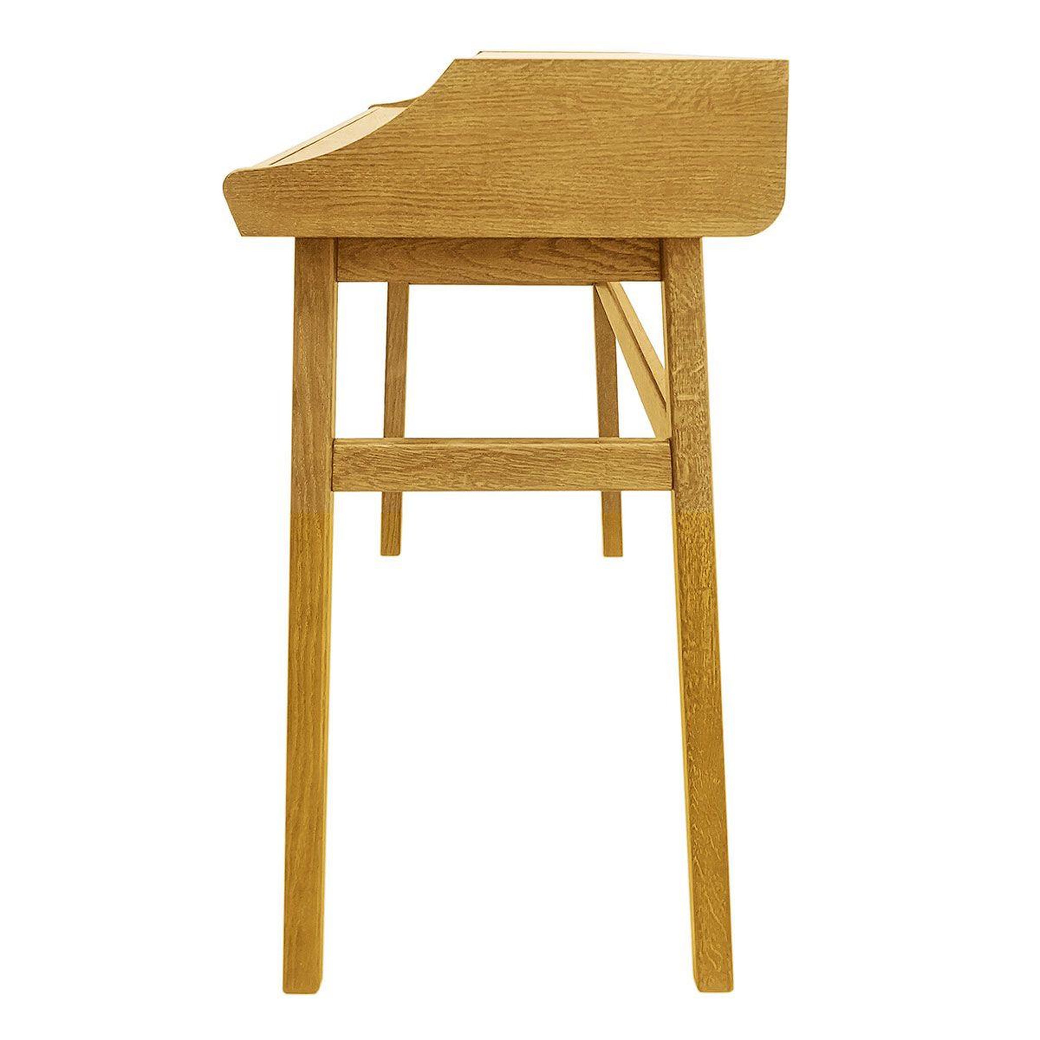 Voir la diapositive 3 : Paris Prix Bureau design  carteret  115cm chêne clair