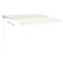 Voir la diapositive 4 : VIDAXL Auvent retractable automatique 450x300 cm Creme