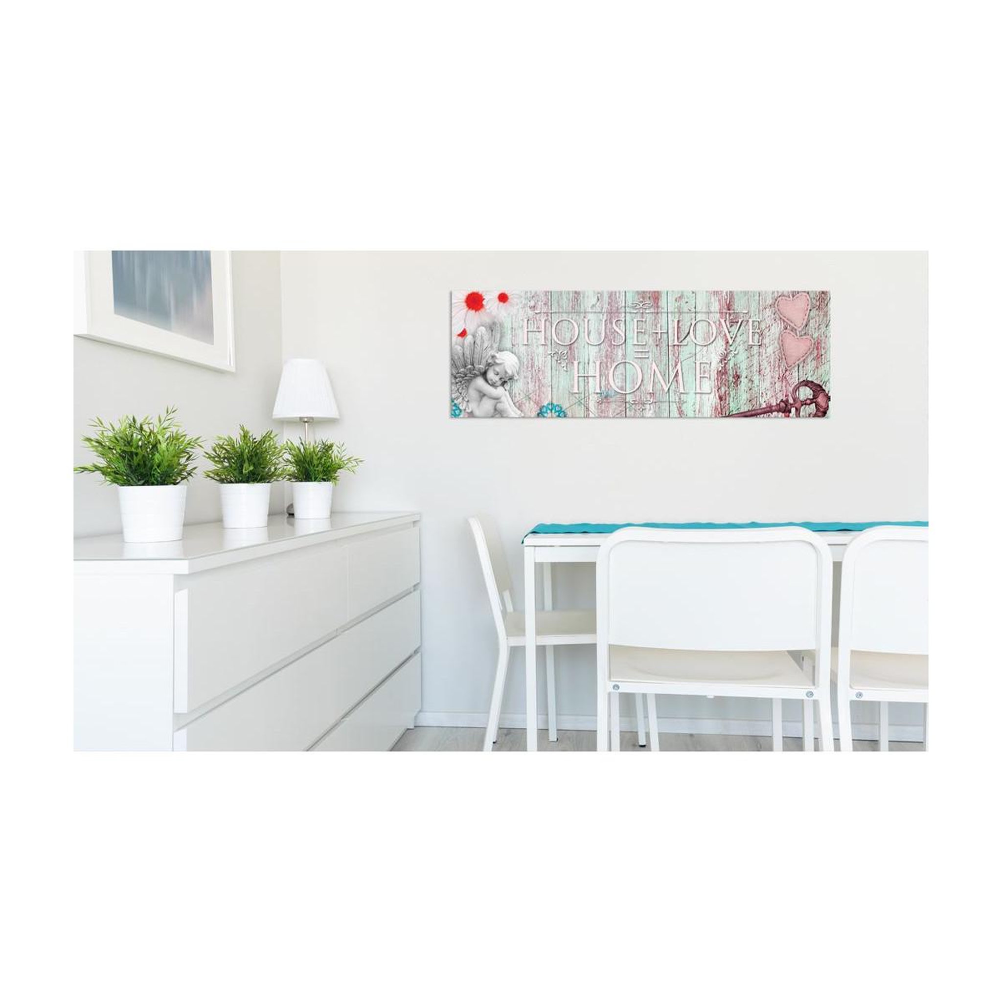 Voir la diapositive 2 : Paris Prix Tableau Imprimé  Home : House + Love