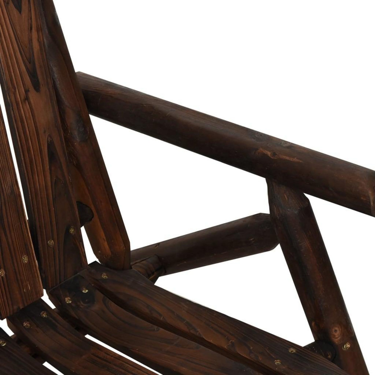 VIDAXL Banc de jardin a 2 places 119x85x98 cm bois massif d'epicea