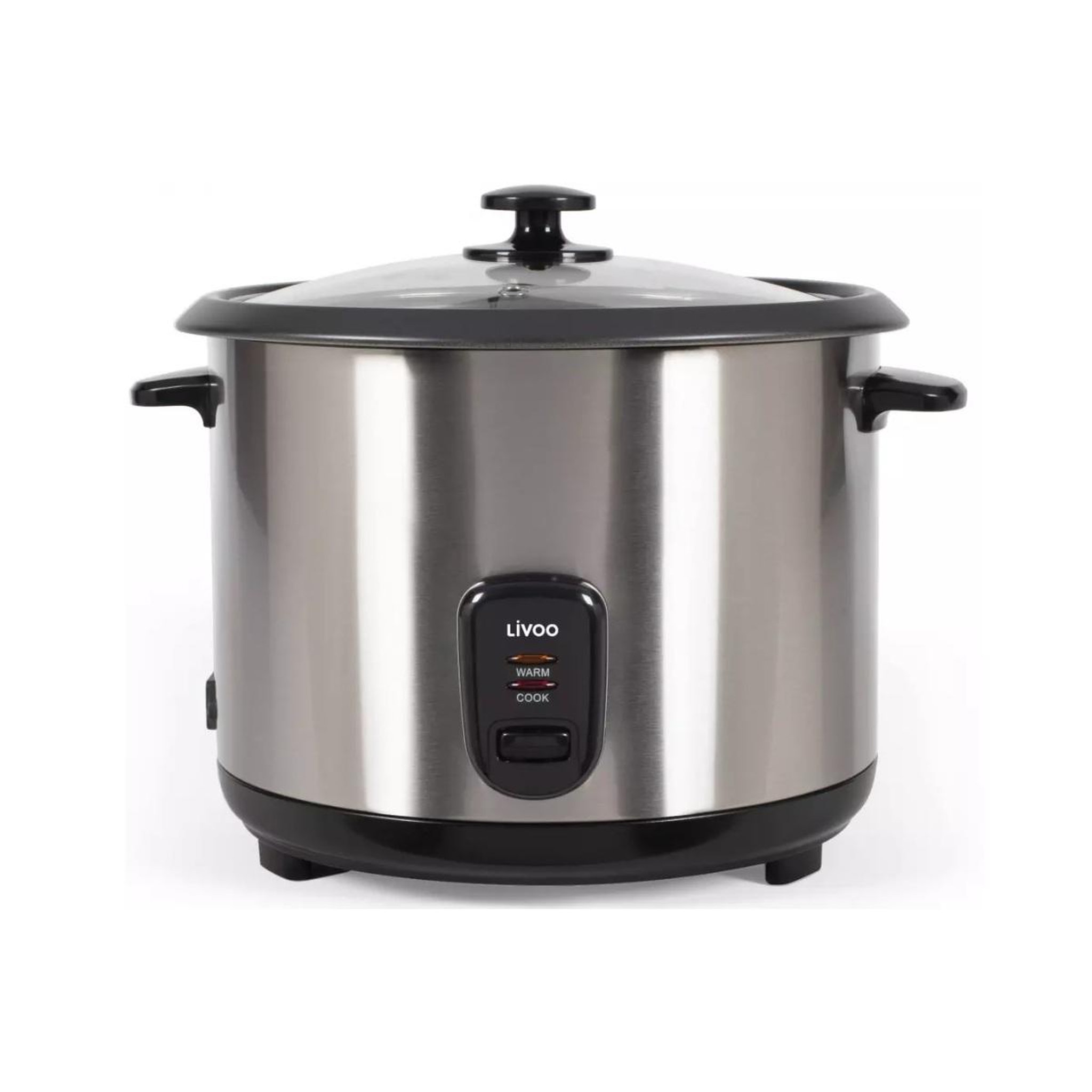 Voir la diapositive 2 : LIVOO Cuiseur vapeur 2.8l 1000w inox - doc293