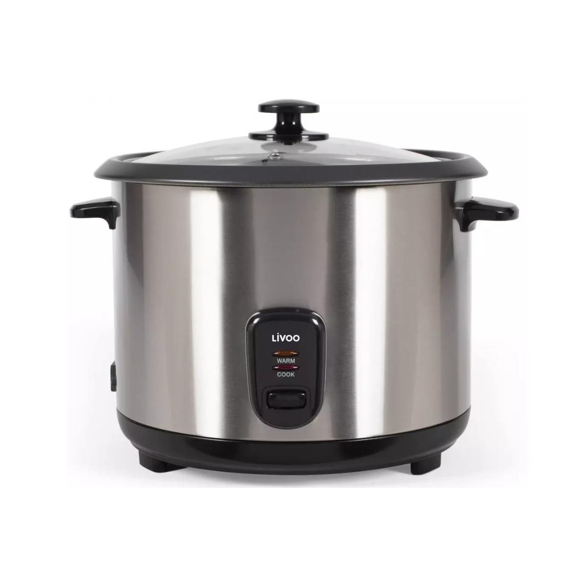 LIVOO Cuiseur vapeur 2.8l 1000w inox - DOC293