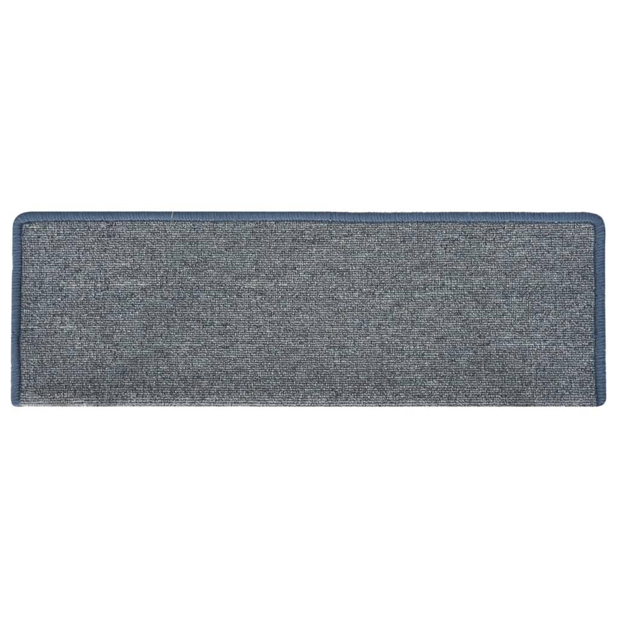 Voir la diapositive 4 : VIDAXL Tapis d'escalier 15 pcs 65x21x4 cm Violet et bleu