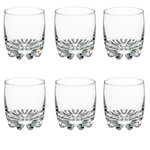 SECRET DE GOURMET Lot de 6 Gobelets à Eau  Sylvana  31cl Transparent