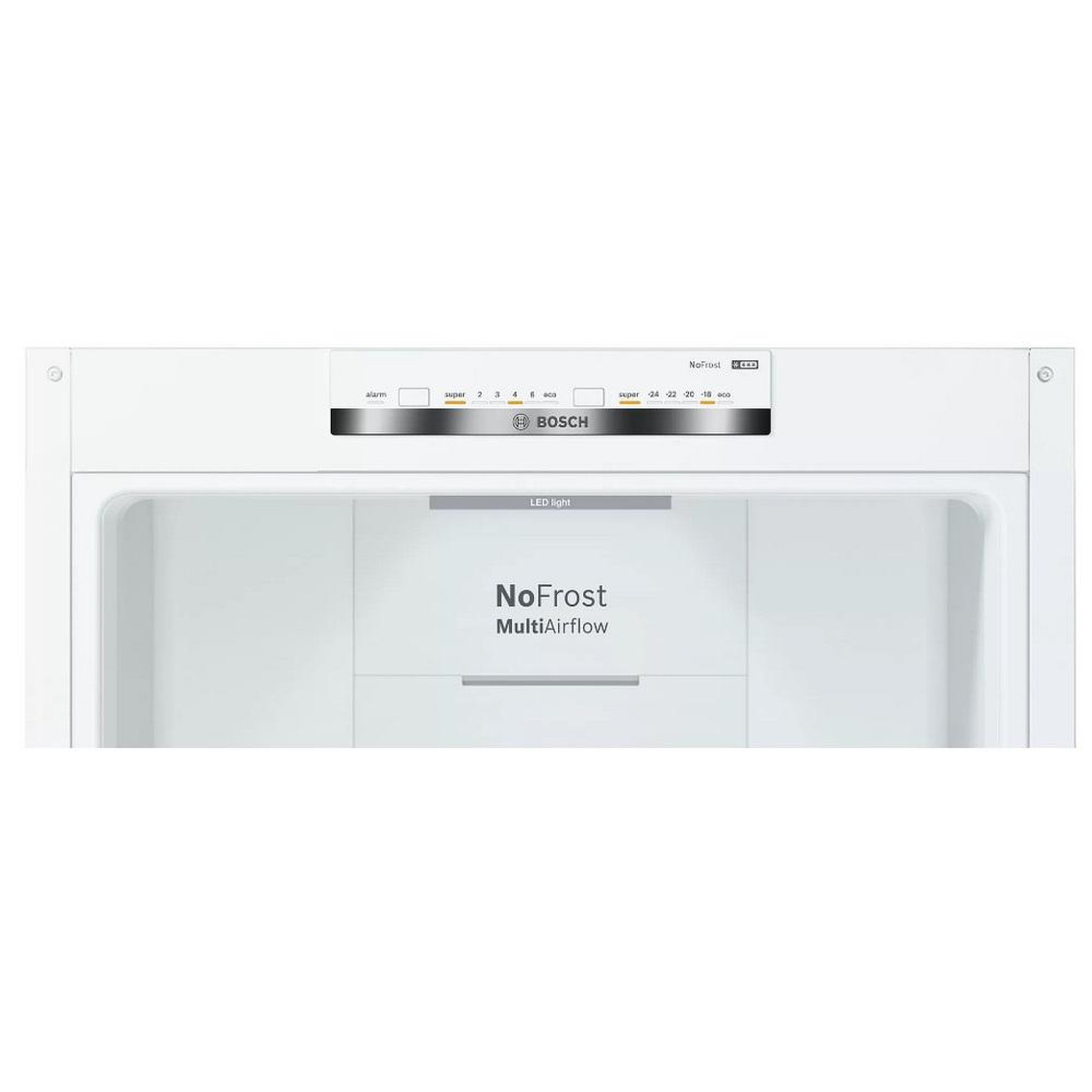 Voir la diapositive 3 : BOSCH Réfrigérateur combiné 60cm 324l nofrost blanc - KGN36VWED