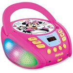 Lexibook Lecteur CD Bluetooth Minnie avec effets lumineux