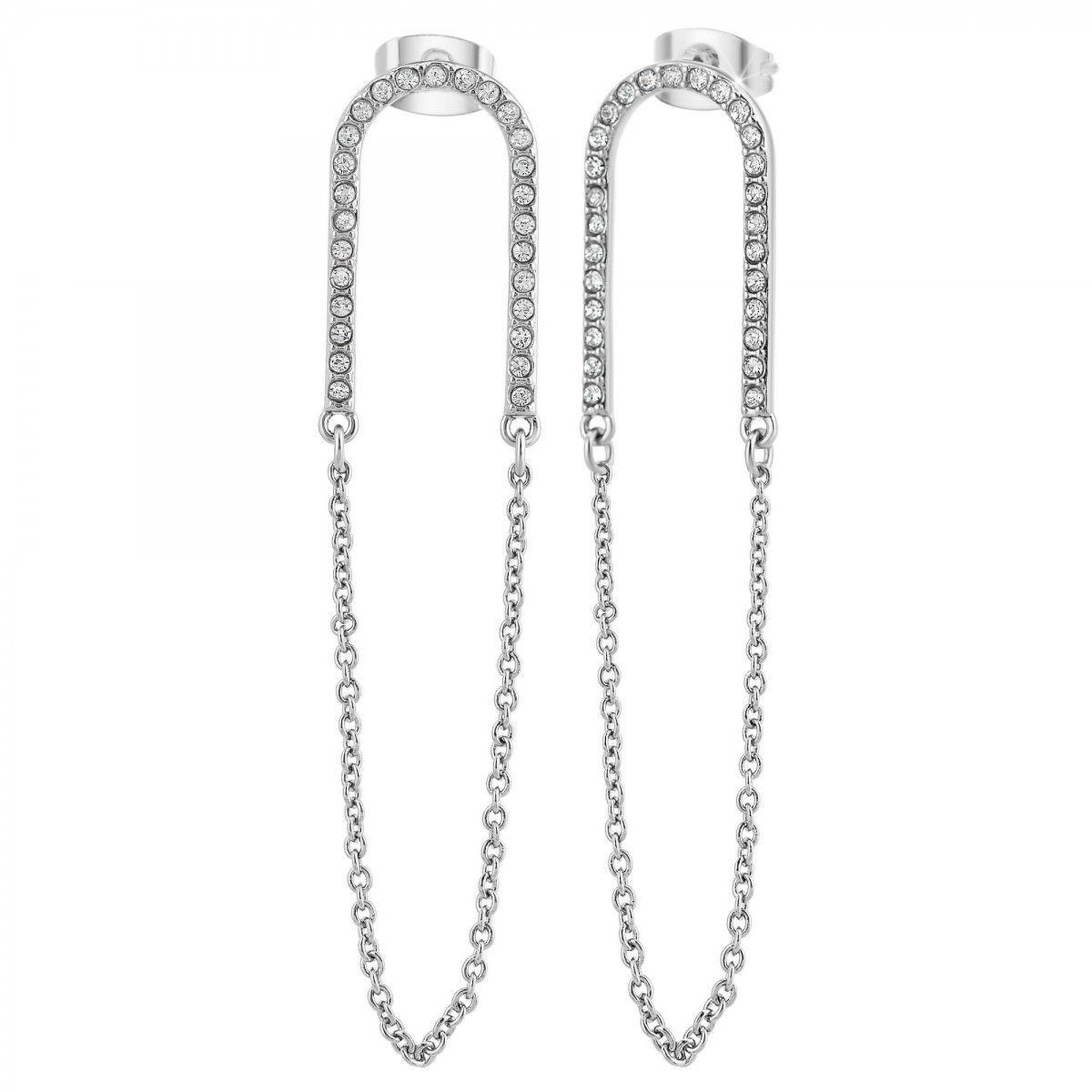 SC CRYSTAL Boucles d'oreilles SC Crystal ornées de Zirconium
