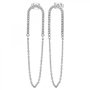 Voir la diapositive 1 : SC CRYSTAL Boucles d'oreilles SC Crystal ornées de Zirconium