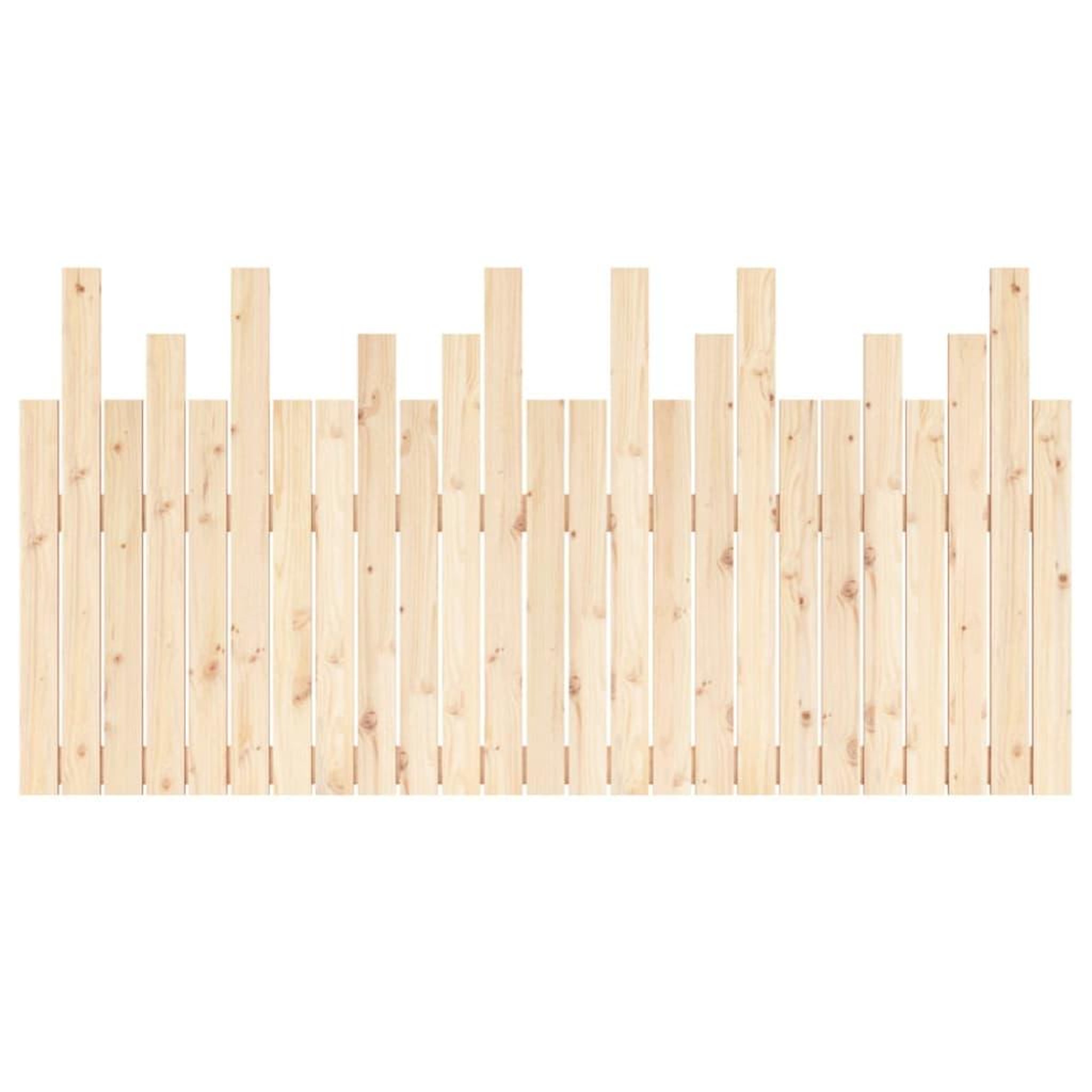 Voir la diapositive 5 : VIDAXL Tete de lit murale 159,5x3x80 cm Bois massif de pin