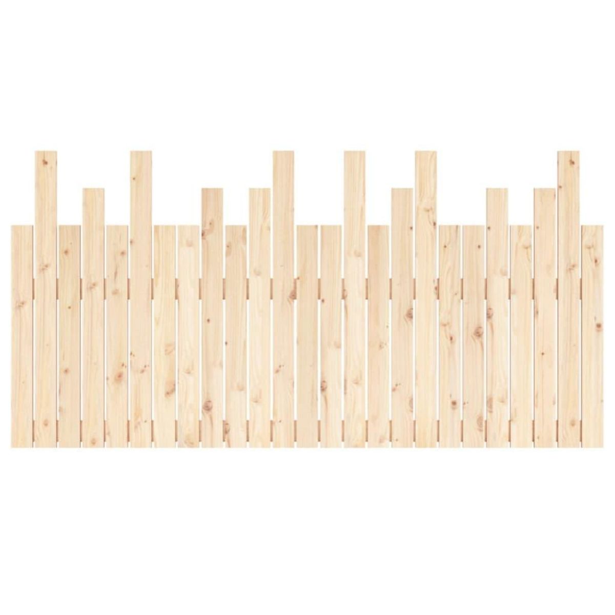 VIDAXL Tete de lit murale 159,5x3x80 cm Bois massif de pin