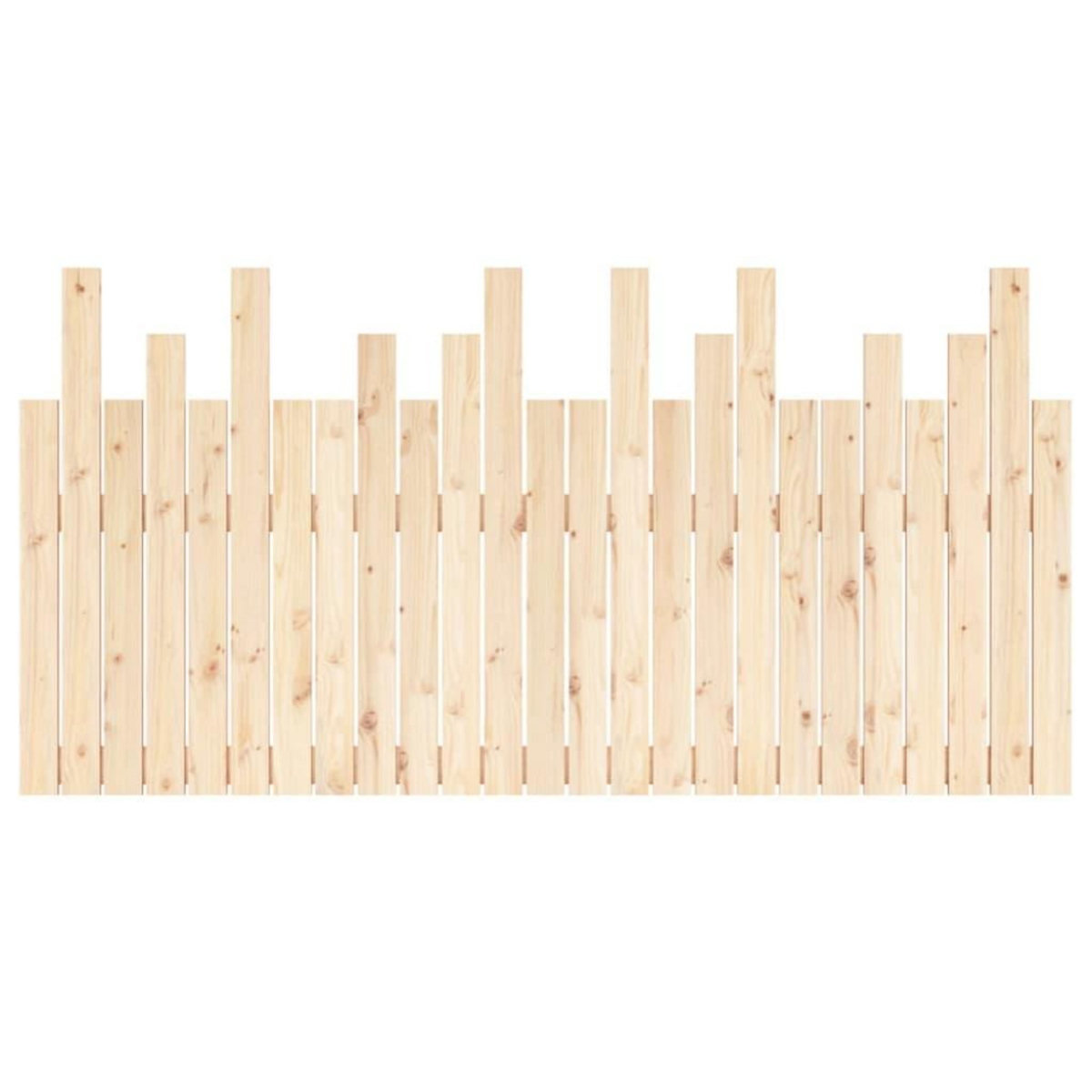 VIDAXL Tete de lit murale 159,5x3x80 cm Bois massif de pin
