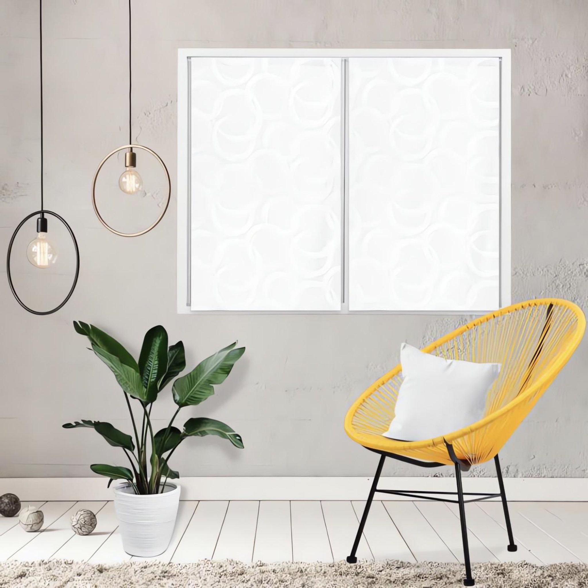 SOLEIL D'OCRE Paire de brise bise CIRCLE, par Soleil d'Ocre. Coloris disponibles : Blanc