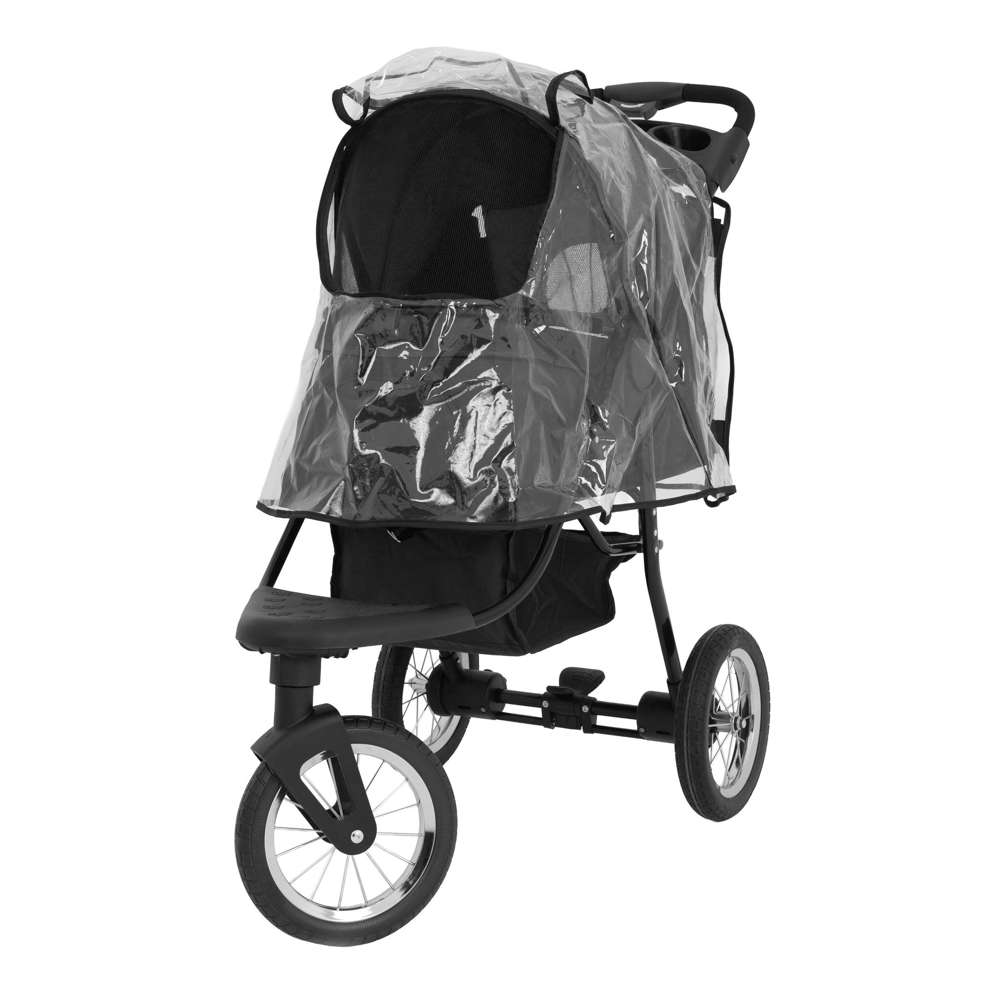 Voir la diapositive 3 : MONSTERSHOP Poussette jogger pour animal de compagnie