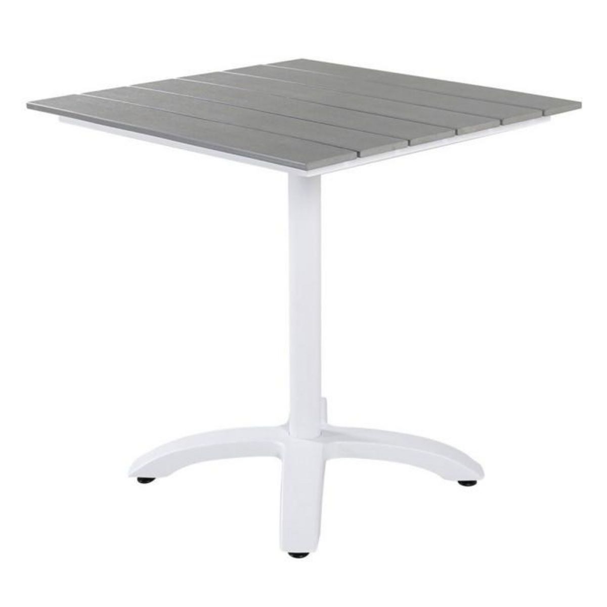 Paris Prix Table de Jardin  Colorado  70cm Gris