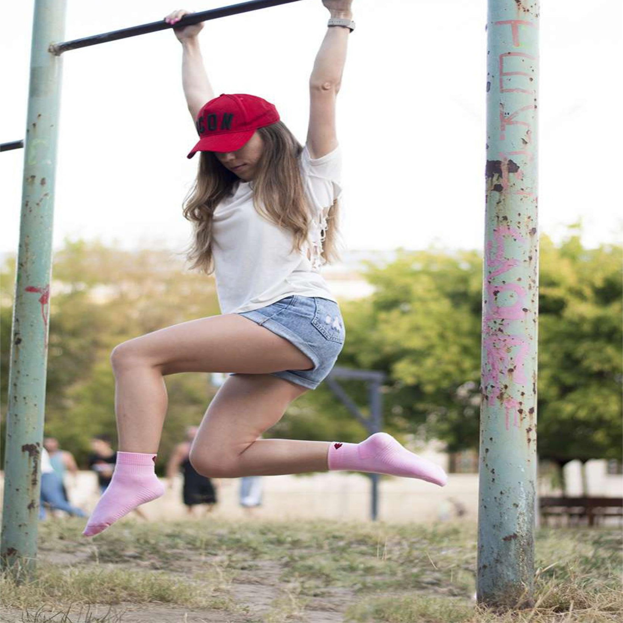 Voir la diapositive 4 : PIRIN HILL Chaussettes courtes active day roses cupidon