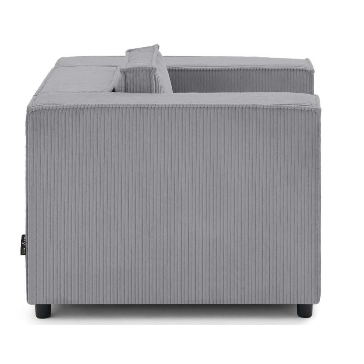 LISA DESIGN Stella - fauteuil en velours côtelé