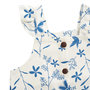 Voir la diapositive 3 : Petit Béguin Robe bébé en jean écrue Océan d'amour