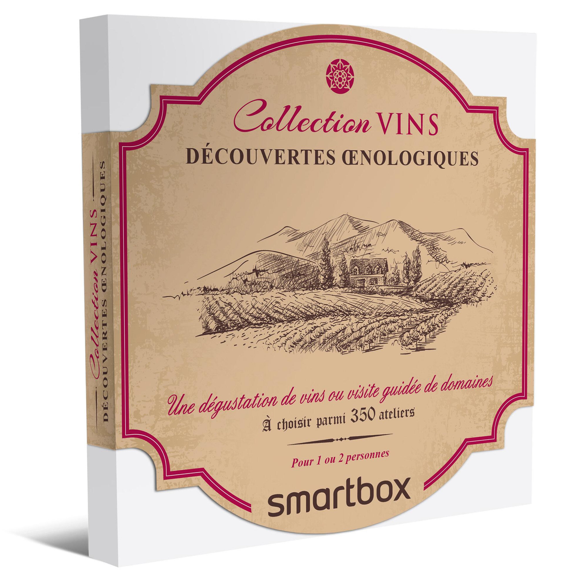 Smartbox Découvertes œnologiques - coffret cadeau gastronomie