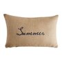 Voir la diapositive 1 : ACTUEL Coussin déco en jute SUMMER 