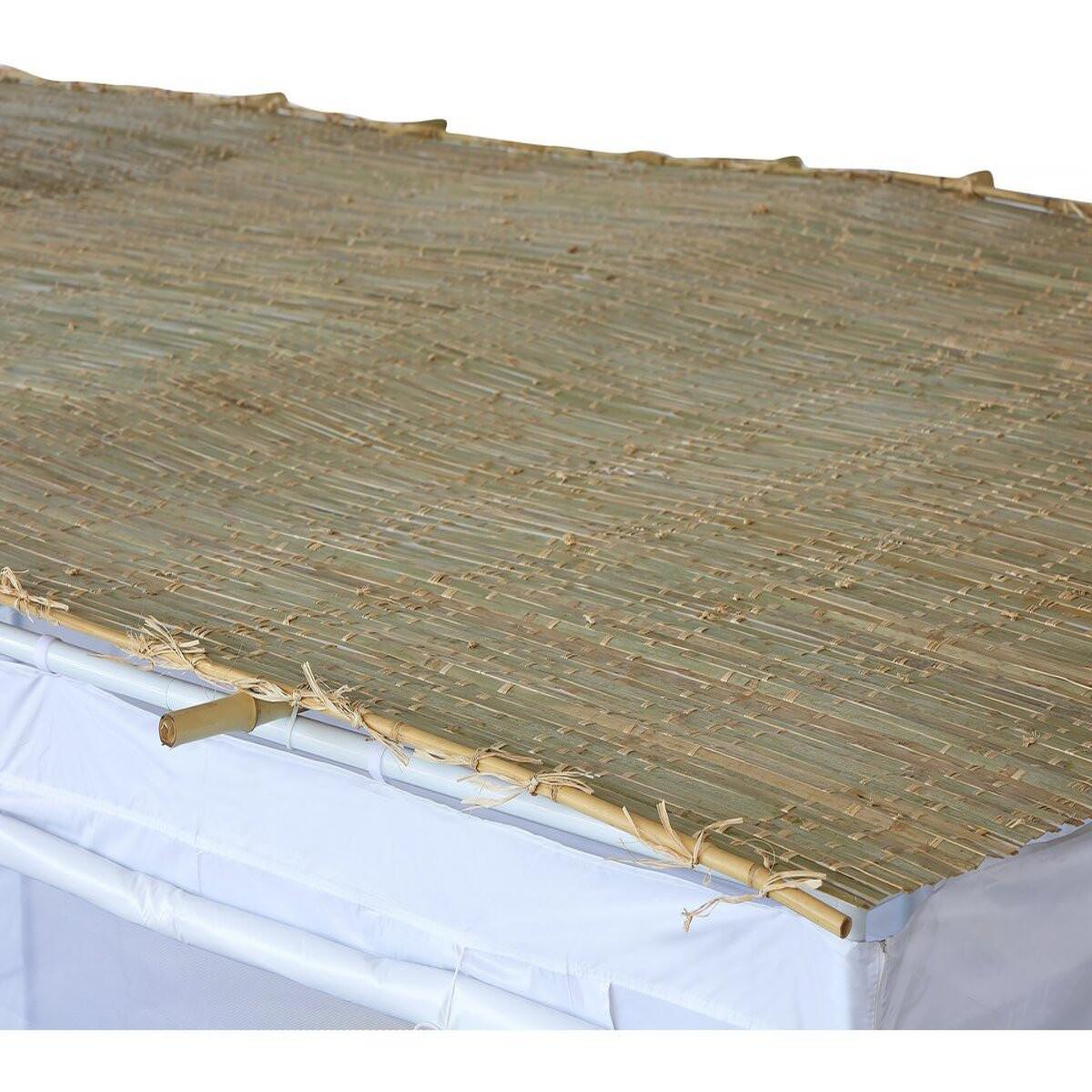 Voir la diapositive 3 : Habitat et Jardin Rouleau de bambou 155 x 310 cm avec fil de coton  haya