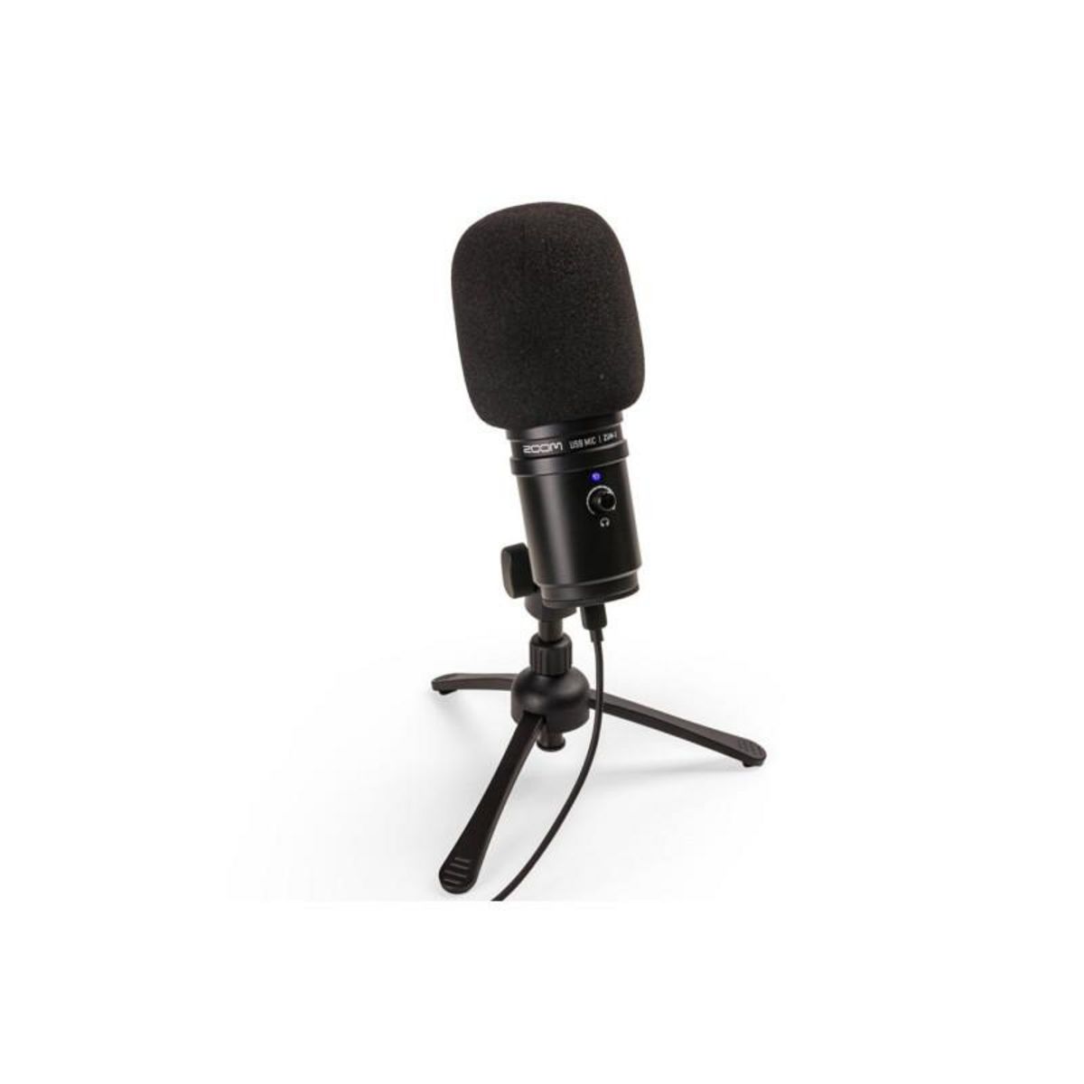 ZOOM Microphone Zoom ZUM 2PMP Pack Microphone Podcast USB avec Casque, trépied et câble