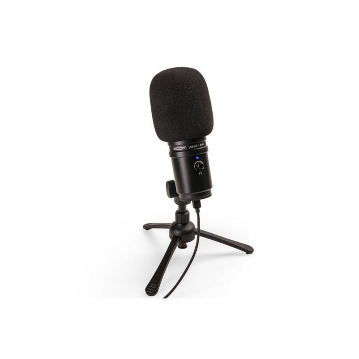 ZOOM Microphone Zoom ZUM 2PMP Pack Microphone Podcast USB avec Casque, trépied et câble