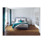 DEKO DREAM DEKO DREAM Ensemble Memoflex Matelas 140 x 190 cm + sommier - 5 zones et mémoire de forme - 16 cm