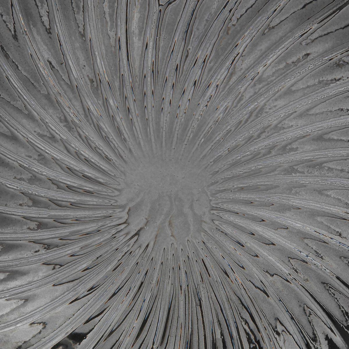 ATMOSPHERA Vase Design  Coquillage  32cm Gris
