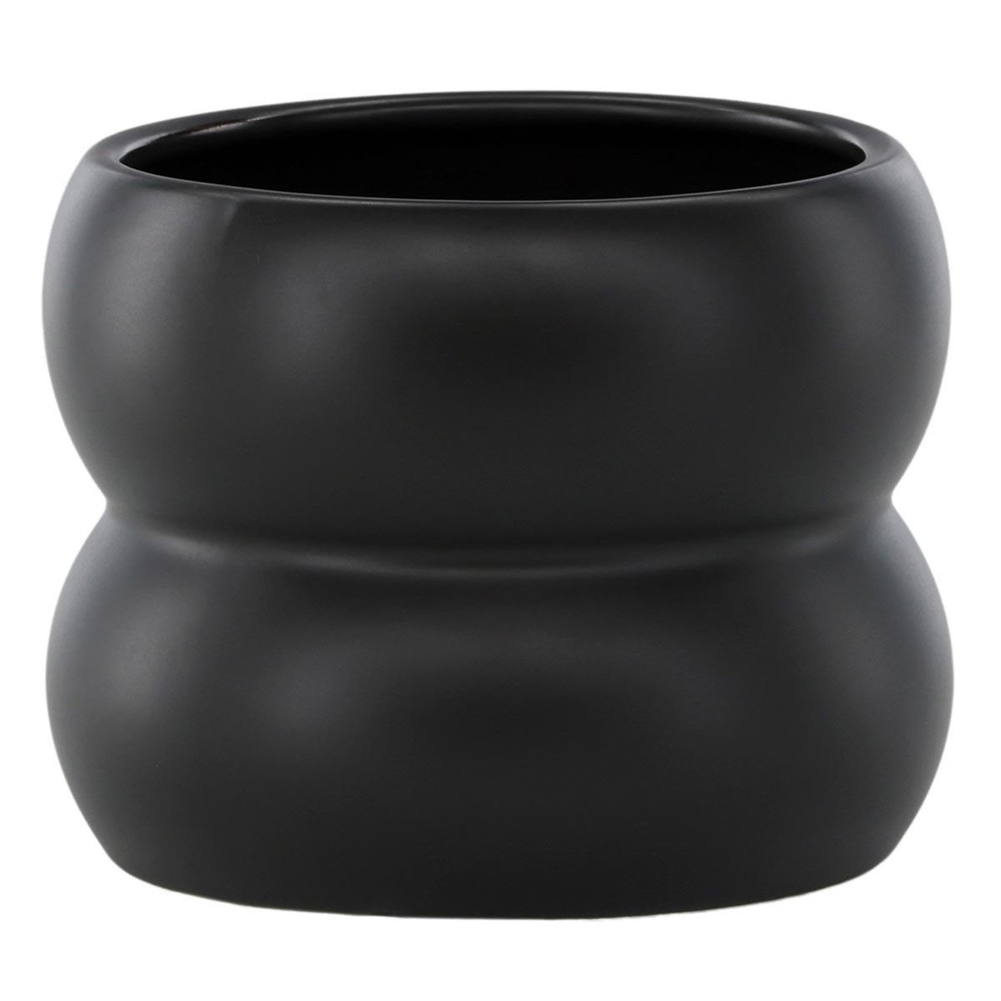Paris Prix Pot déco en céramique  dapne  16cm noir