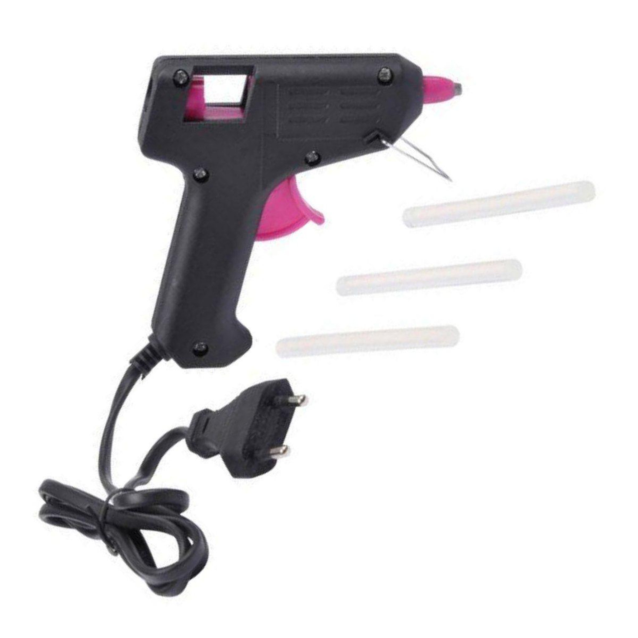 Voir la diapositive 1 : ARTDESIGN Pistolet à Colle  Électrique  20cm Noir
