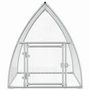 Voir la diapositive 5 : VIDAXL Cage pour poules argente 100x105x120 cm acier galvanise