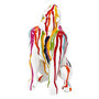 Voir la diapositive 1 : Paris Prix Statuette Déco Gorille  Rainbow  24cm Multicolore