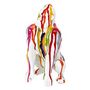 Voir la diapositive 1 : Paris Prix Statuette Déco Gorille  Rainbow  24cm Multicolore