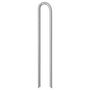Voir la diapositive 2 : VIDAXL Piquets de tente 12pcs forme de U 41,5 cm Ø12mm acier galvanise