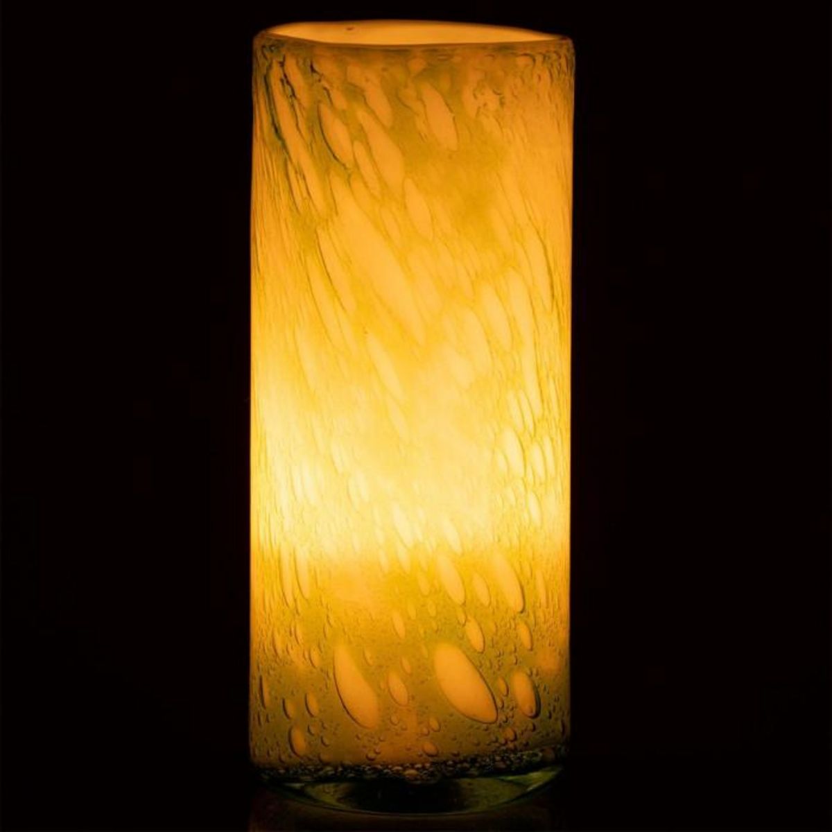 Paris Prix Photophore en Verre  Marbre  27cm Vert