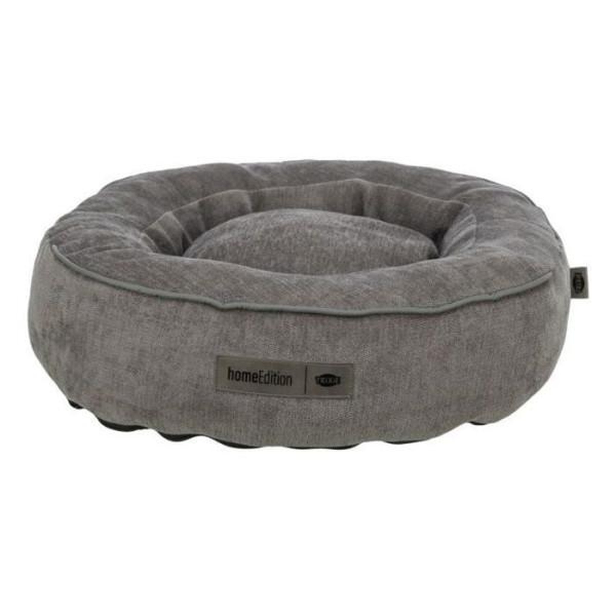 Trixie Panier pour chien - TRIXIE - VITAL LENNOX - Tissu chenille - Ø 60 cm - Gris