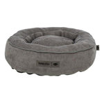 Trixie Panier pour chien - TRIXIE - VITAL LENNOX - Tissu chenille - Ø 60 cm - Gris
