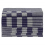 Voir la diapositive 4 : VIDAXL Serviettes de cuisine 50 pcs bleu et blanc 50x70 cm coton