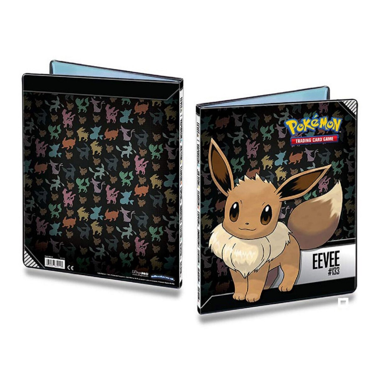 ASMODEE Cahier range cartes Pokémon Evoli 80 cartes