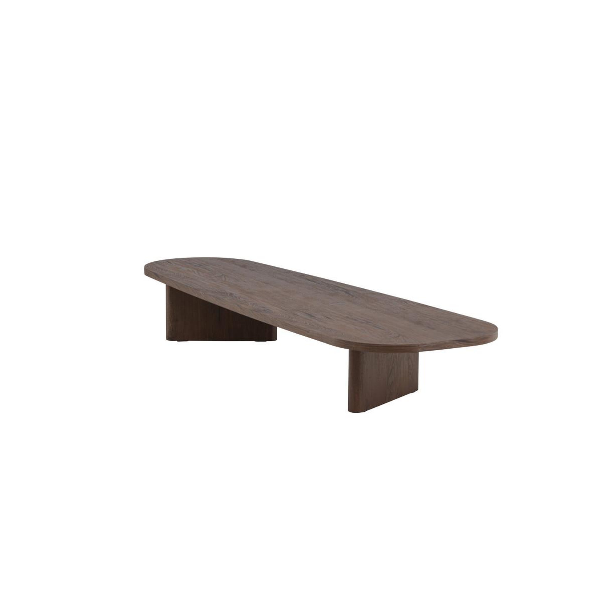 Voir la diapositive 5 : Paris Prix Table basse design  gronvik  180cm marron