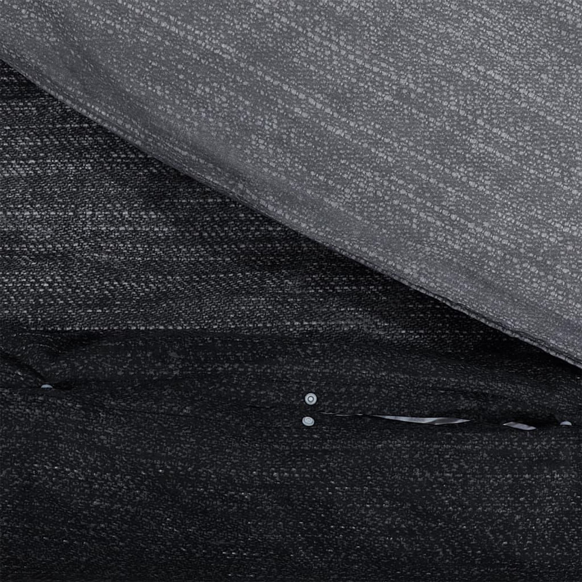 VIDAXL Ensemble de housse de couette gris fonce 140x200 cm Coton
