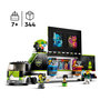Voir la diapositive 4 : LEGO City 60388 Camion des tournois de jeux vidéos, Jouet de Véhicules eSports, avec Minifigurines pour Gameur
