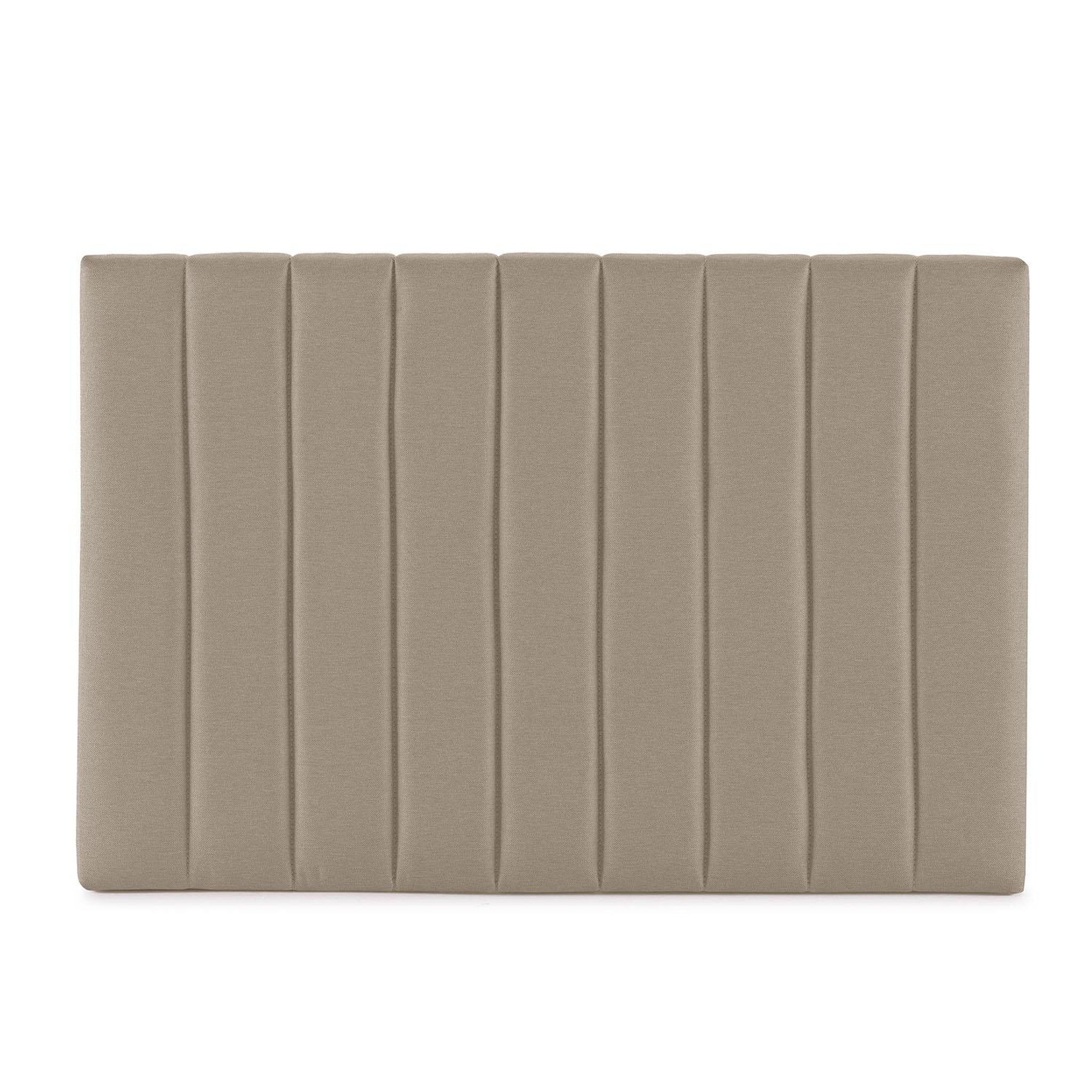 Voir la diapositive 3 : VS VENTA-STOCK Tête de lit tapissée Eris 90x60 cm Beige